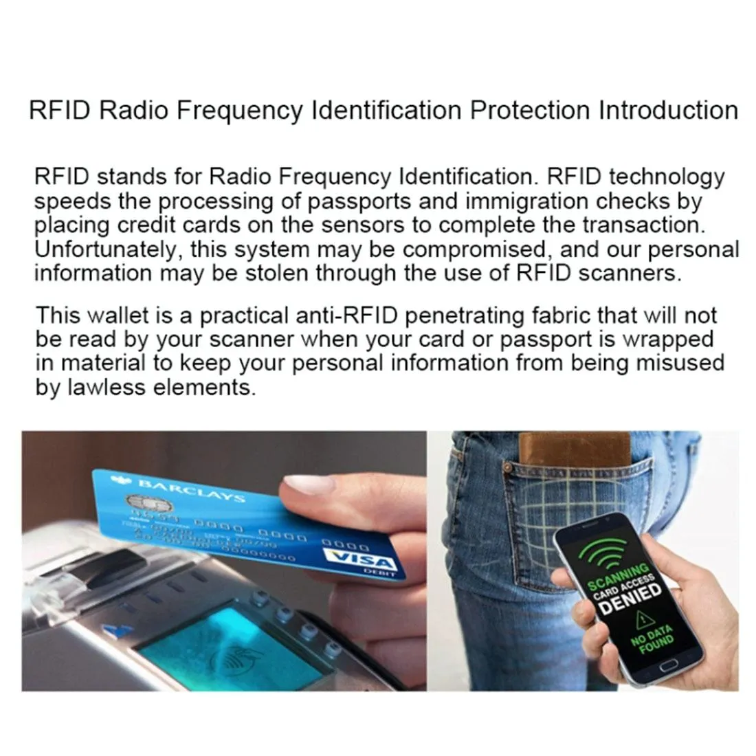 100 Rfid Blocking Card Sleeves - 9.1 x 6.3cm - Aluminum Foil