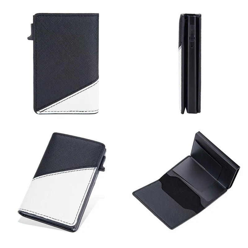 Anti-theft Rfid Leather Wallet - Secure Design