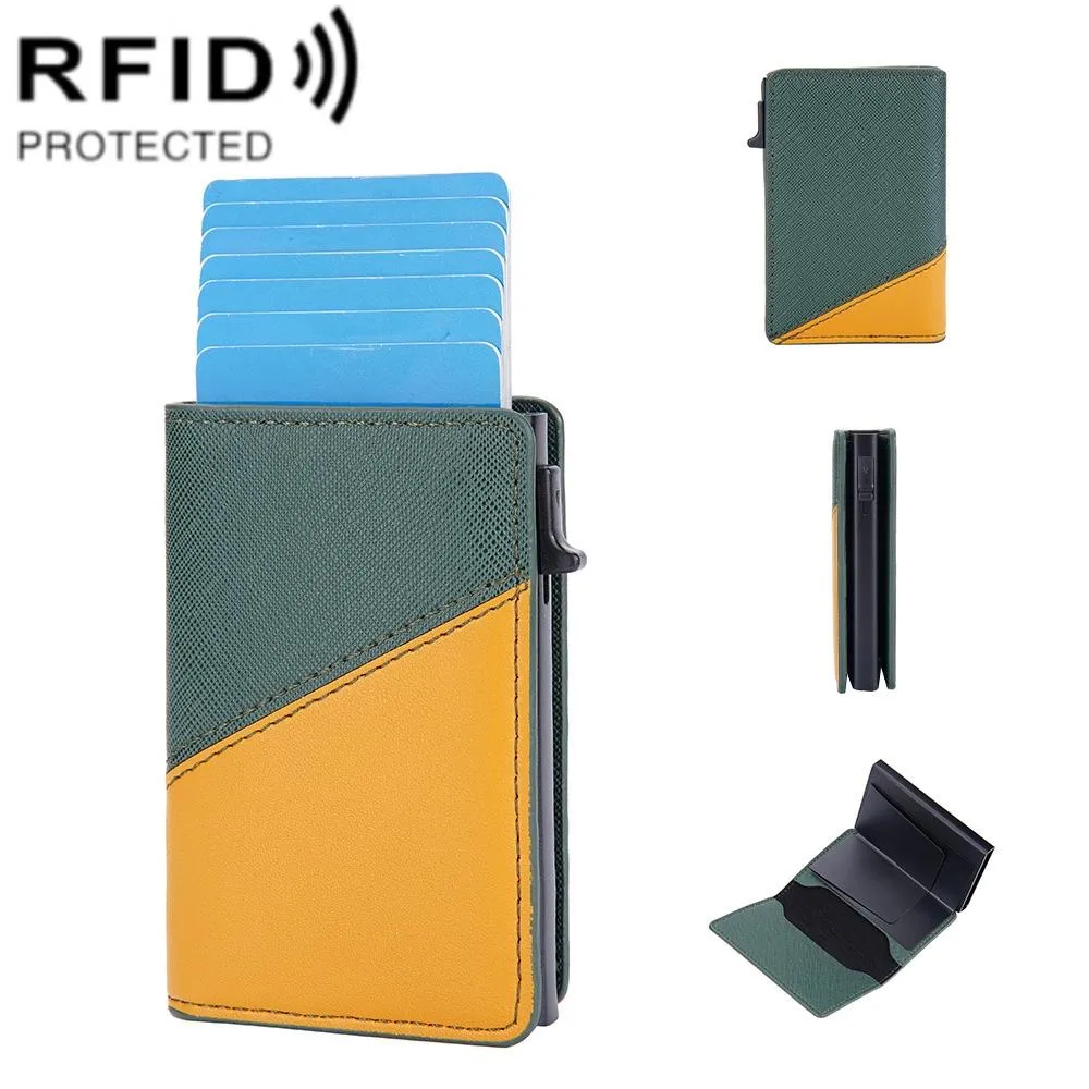 Anti-theft Rfid Leather Wallet - Secure Design
