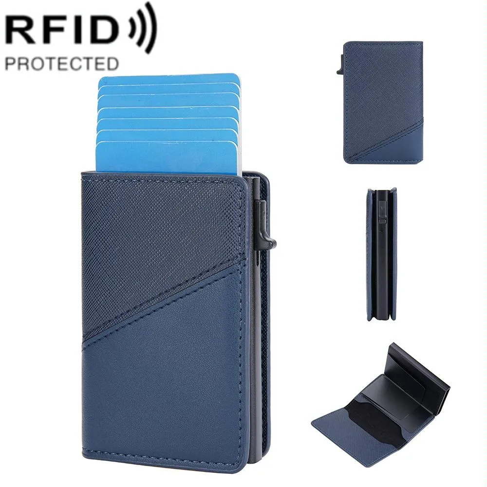 Anti-theft Rfid Leather Wallet - Secure Design