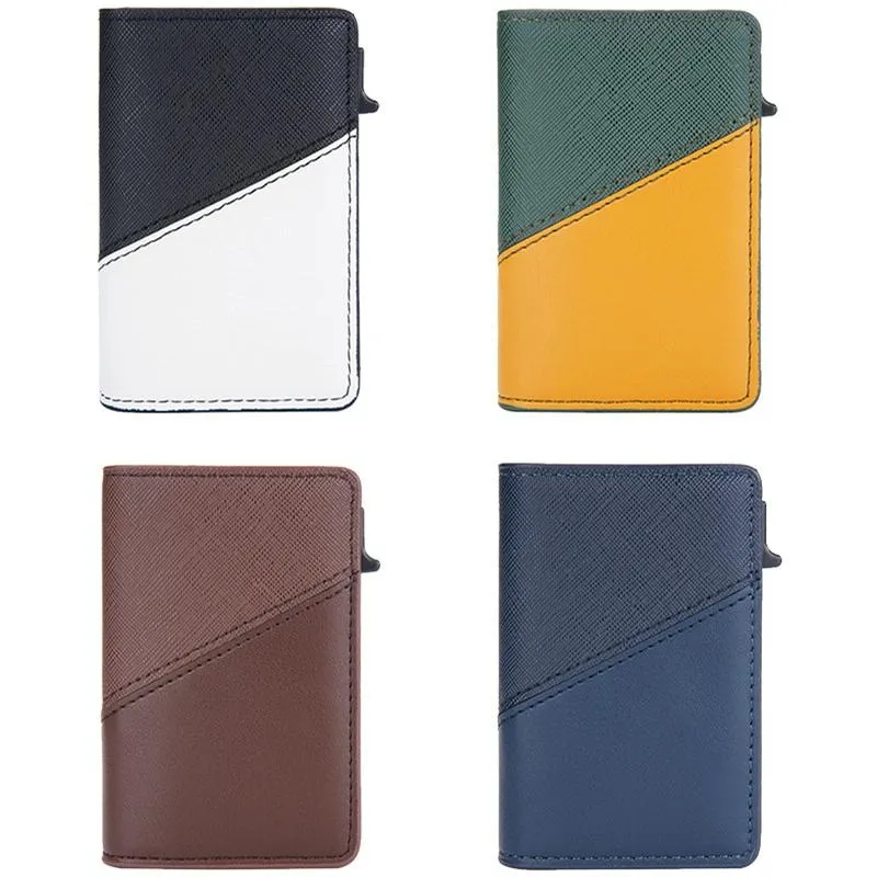 Anti-theft Rfid Leather Wallet - Secure Design