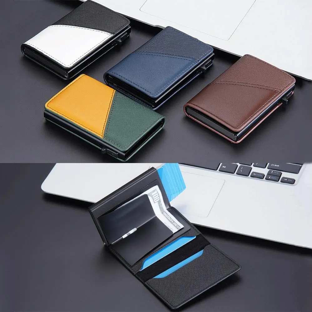 Anti-theft Rfid Leather Wallet - Secure Design