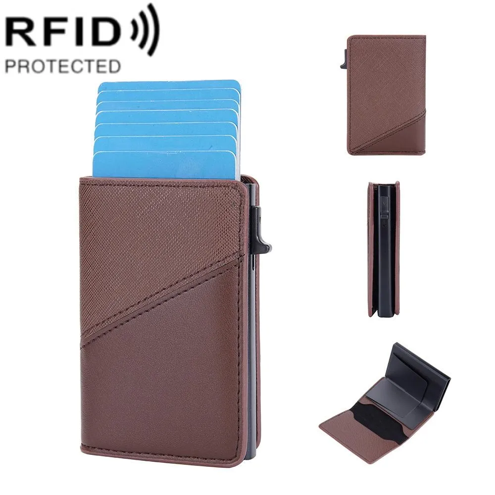 Anti-theft Rfid Leather Wallet - Secure Design