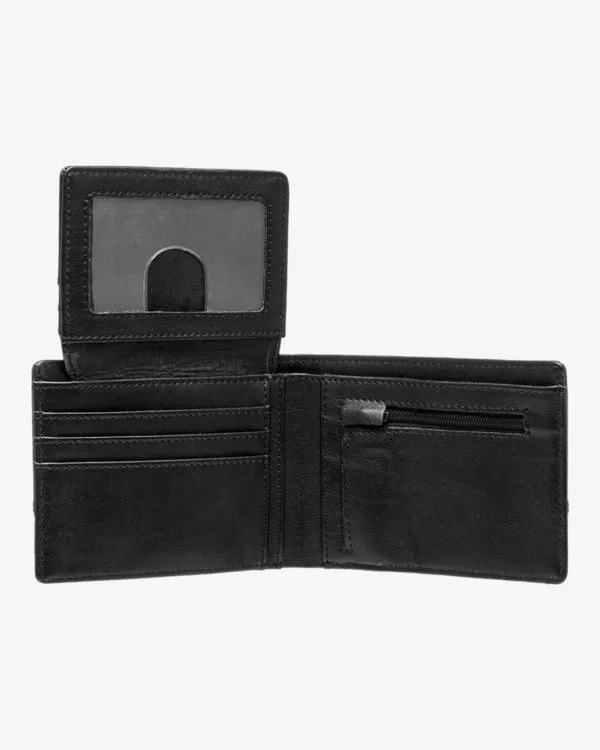 Billabong Men's Dimension Bi-Fold Wallet Black EBYAA00121-BLK