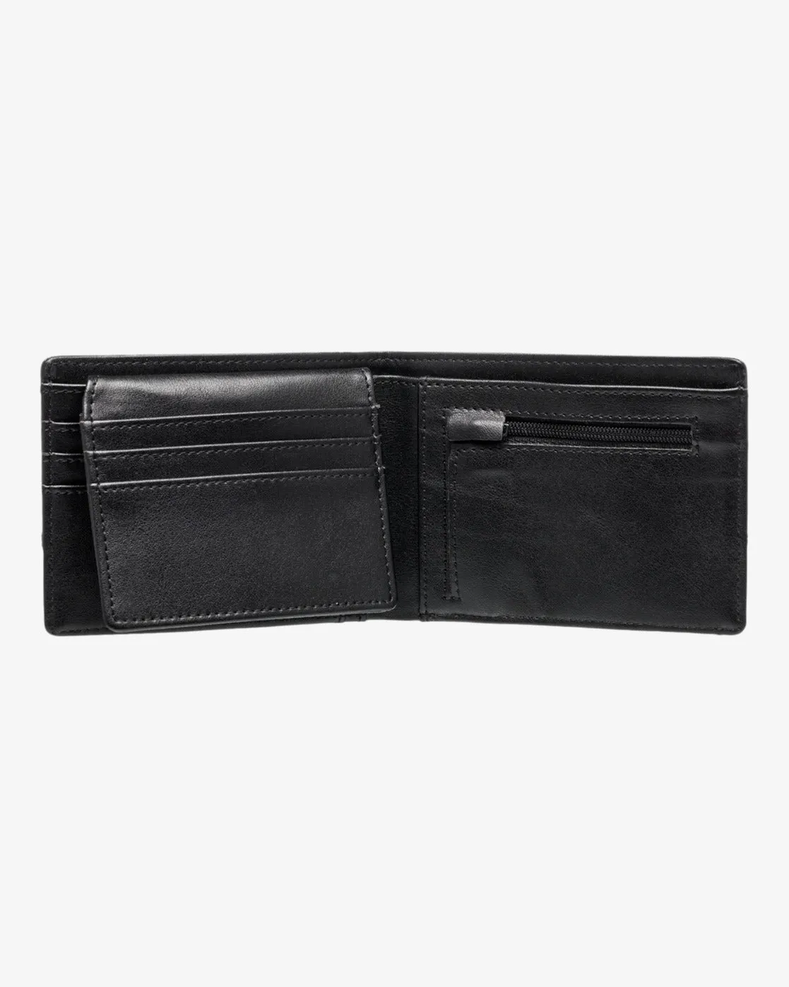 Billabong Men's Dimension Bi-Fold Wallet Black EBYAA00121-BLK