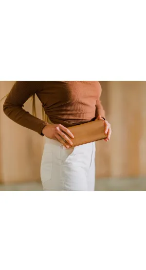 Clare- leather wallet