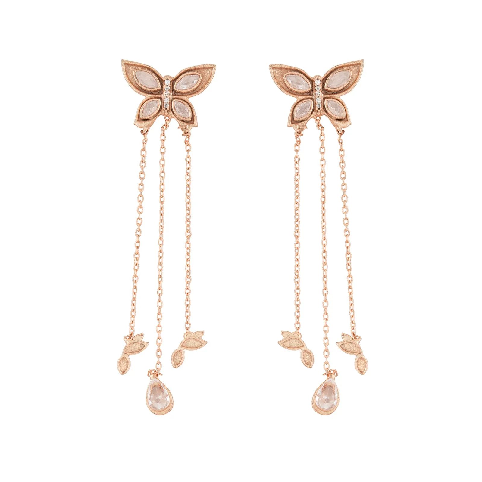 Claudina Rosegold Earring