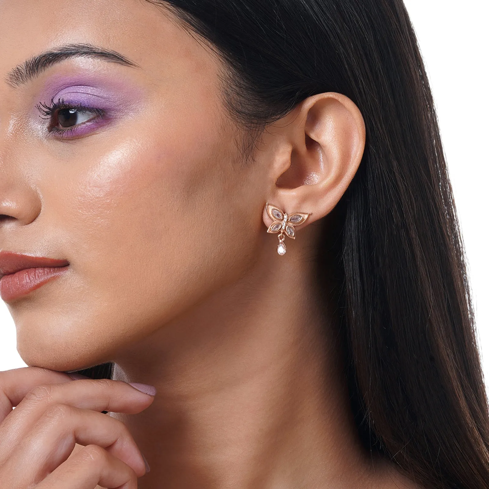 Cynthia Rosegold Earring