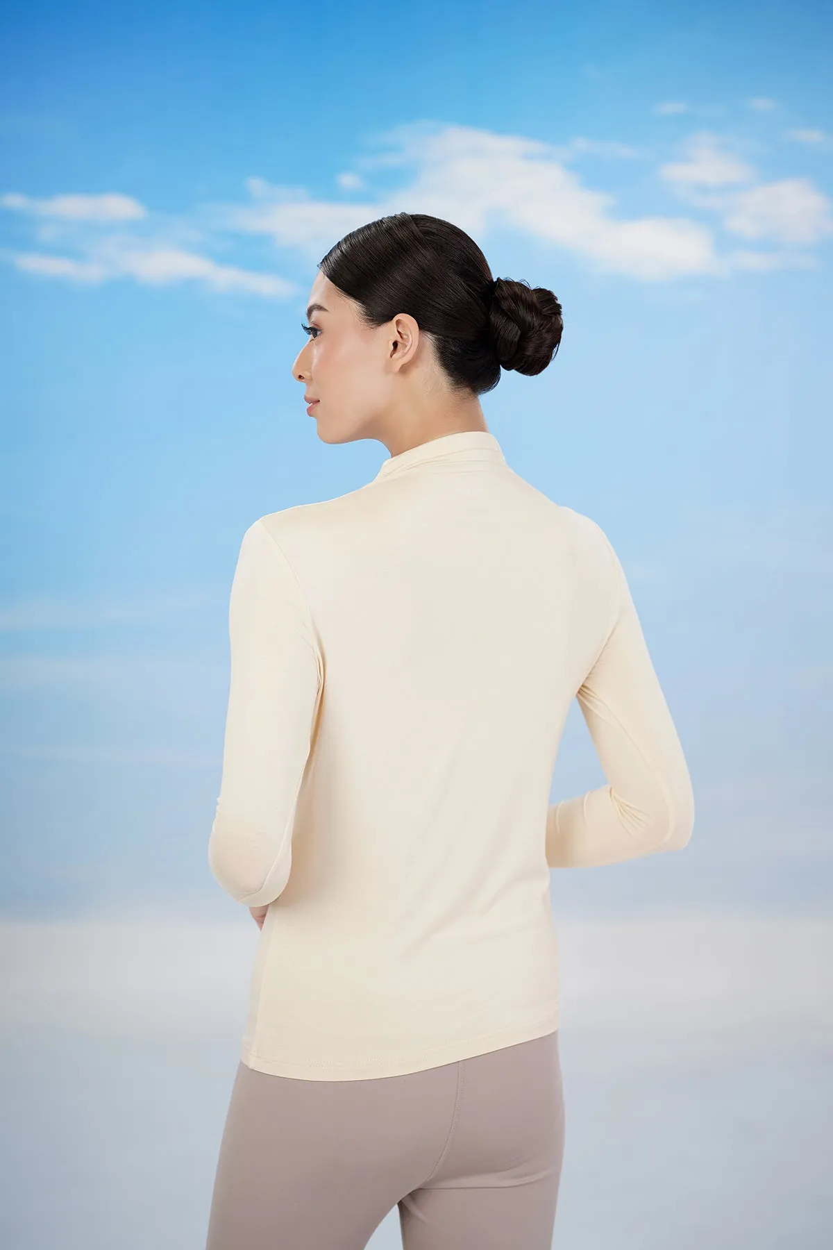 Everyday Inner Long Sleeves - Wood Ash