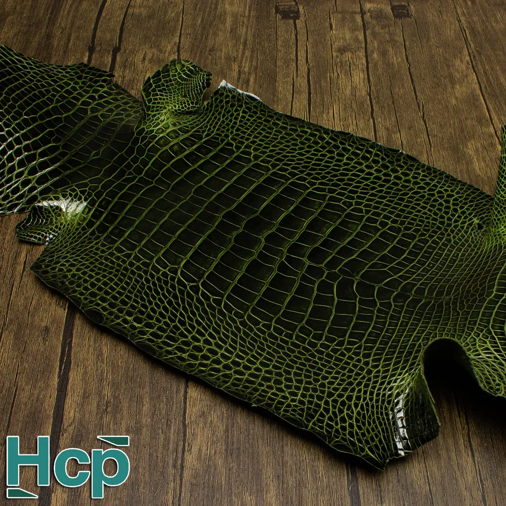 HCP GLAZED ALLIGATOR - KHAKI 1K01