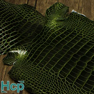 HCP GLAZED ALLIGATOR - KHAKI 1K01