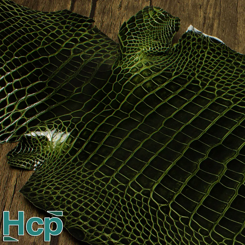 HCP GLAZED ALLIGATOR - KHAKI 1K01