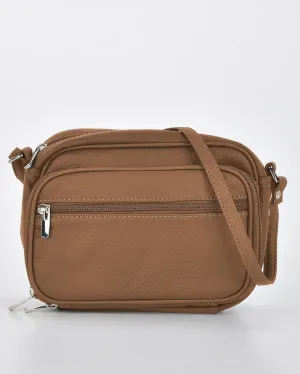 Jackie Leather Crossbody Bag