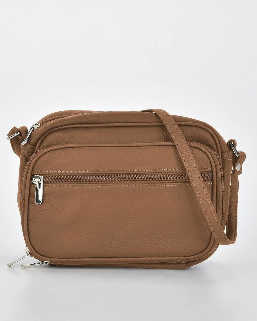 Jackie Leather Crossbody Bag
