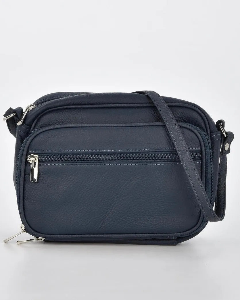 Jackie Leather Crossbody Bag