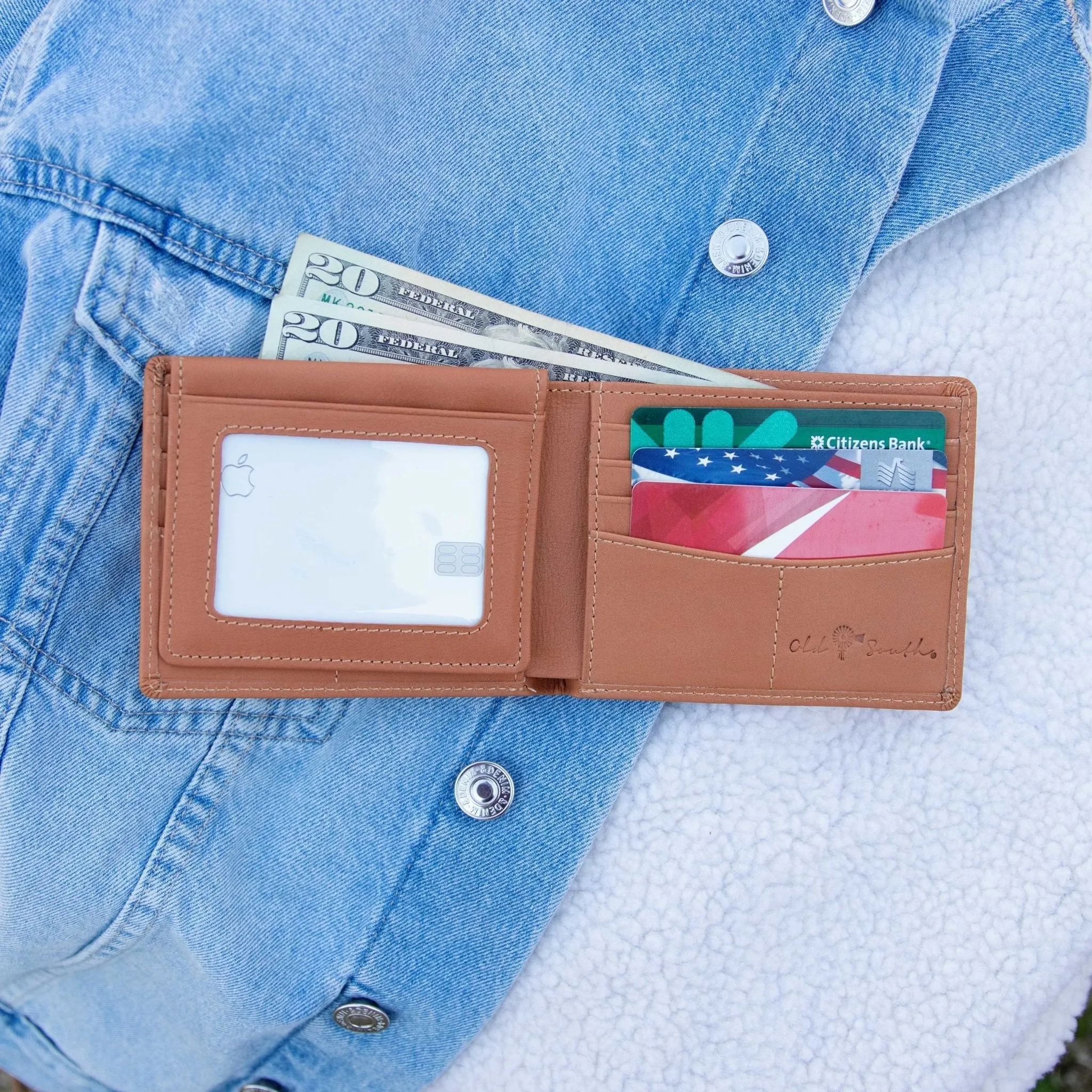 Leather Bi-Fold Wallet