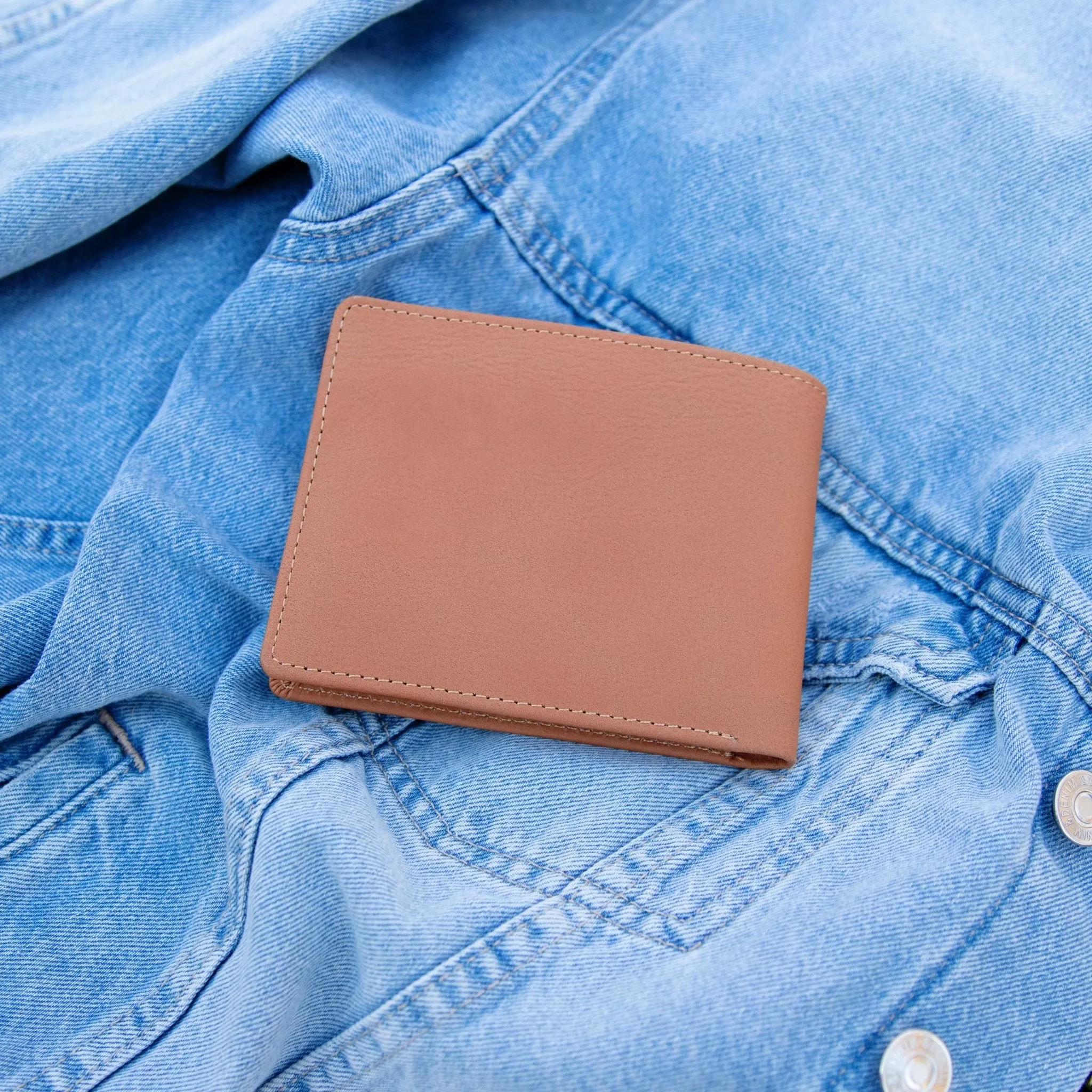 Leather Bi-Fold Wallet