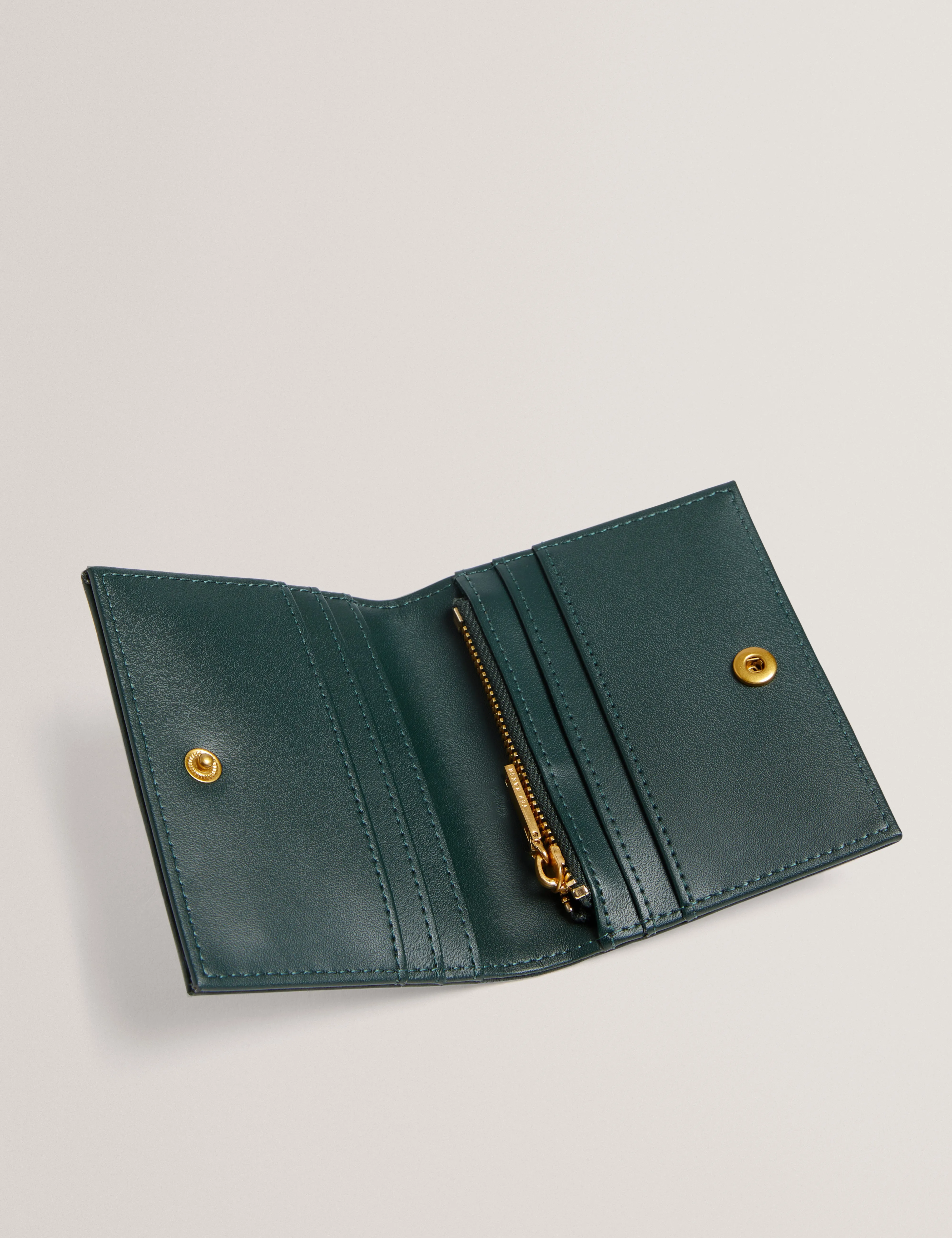 Marloo Tb Script Fold Over Card Hold Mid-Green