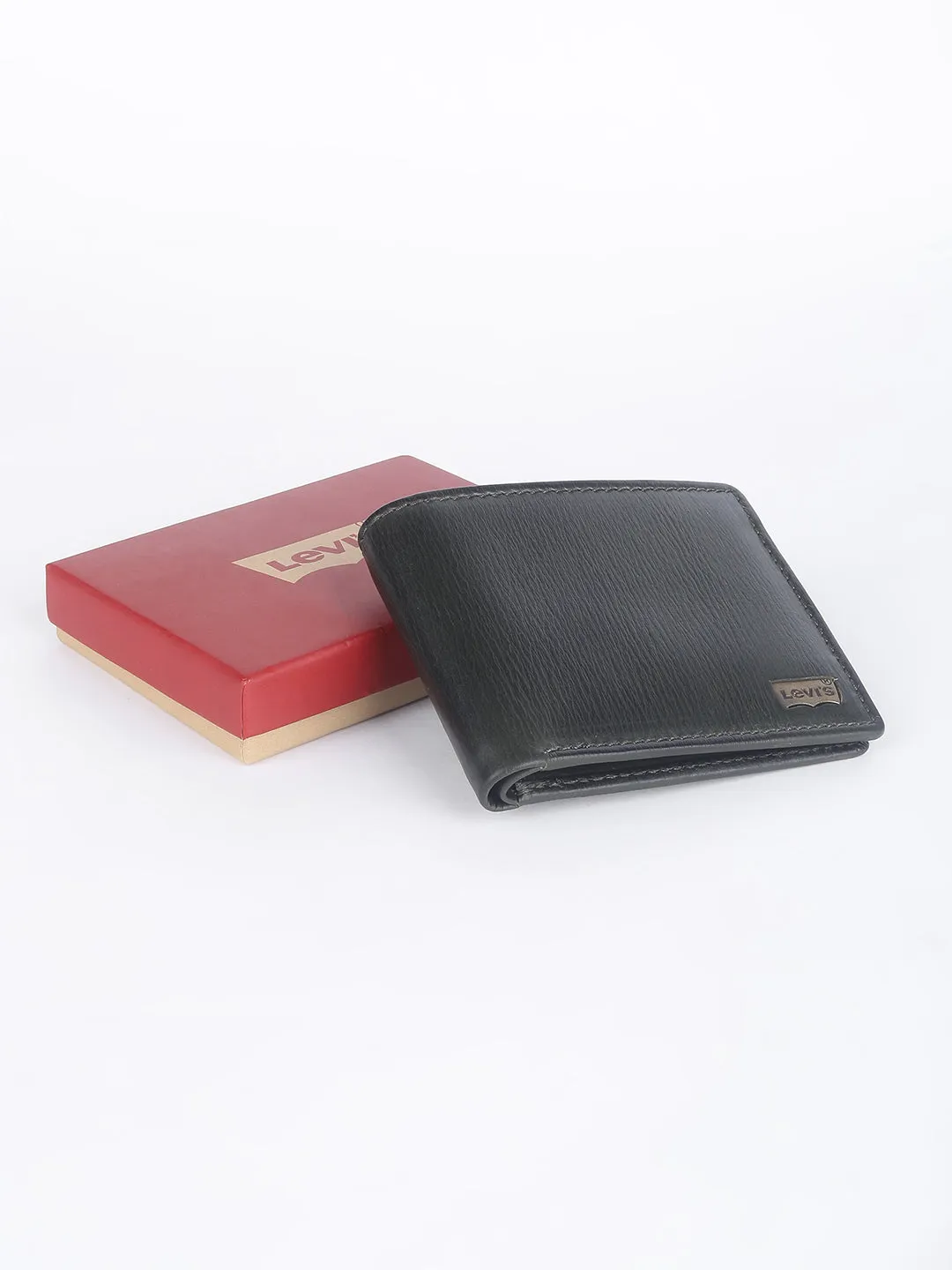 Men's Olive Solid Bi-Fold Wallet