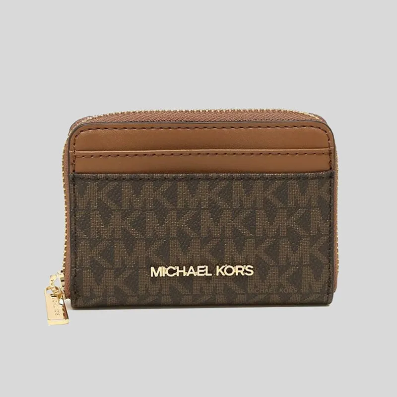 Michael Kors Jet Set Travel Zip Around Card Case/Holder