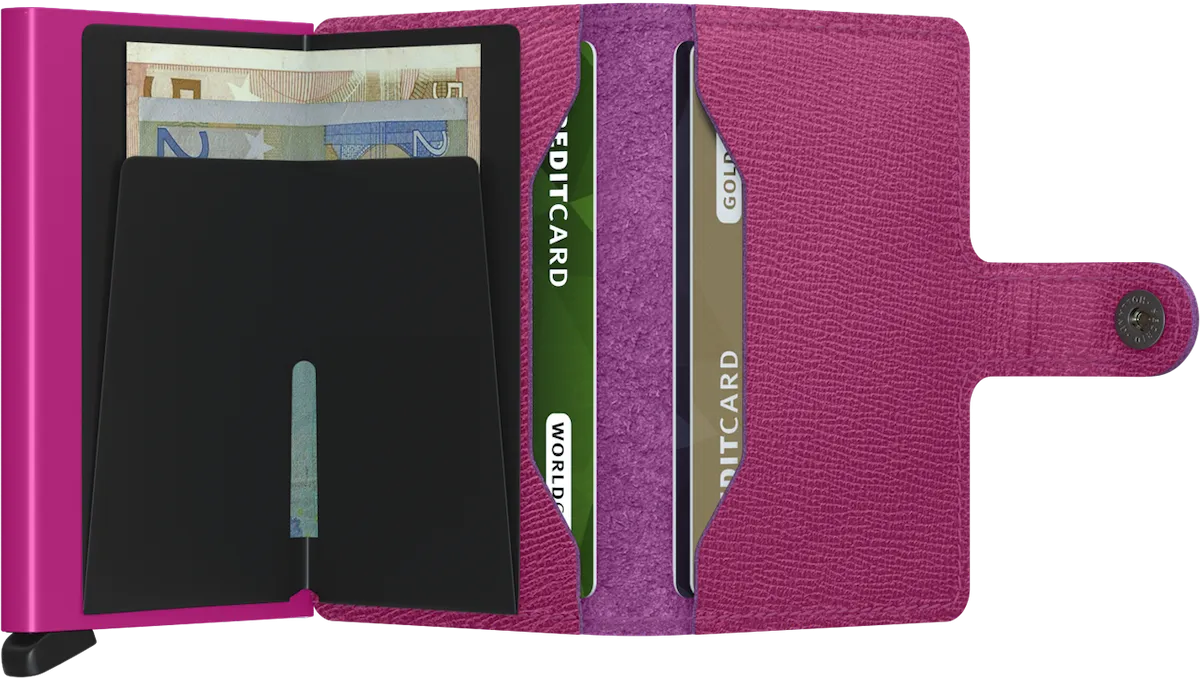 MINIWALLET CRISPLE FUCHSIA