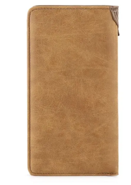 Montana West - Embossed Floral Men's Bifold Wallet - Tan