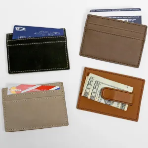 Non-Personalized | Leatherette Money Clip