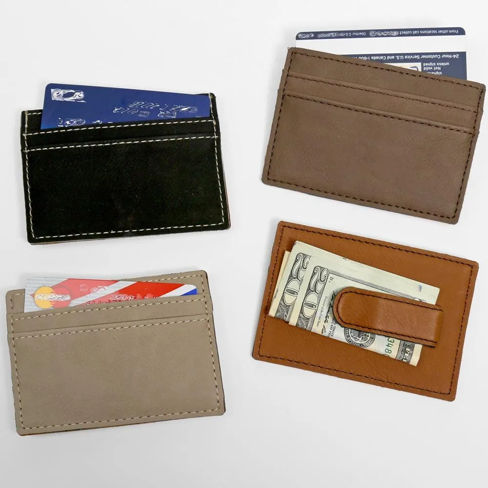 Non-Personalized | Leatherette Money Clip