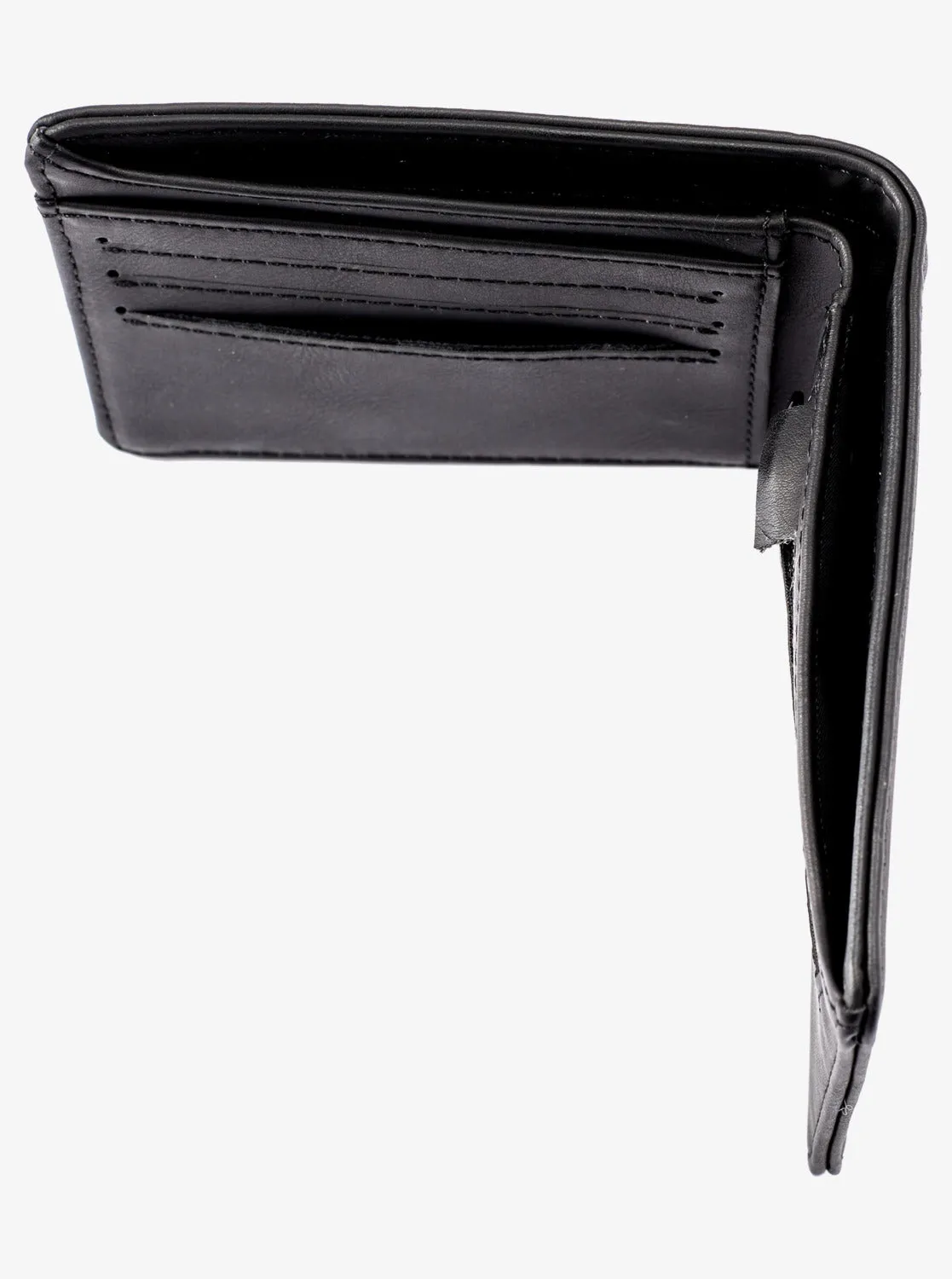 Quiksilver Men's Slim Rays Bi Fold Wallet Black AQYAA03357_KVJ0