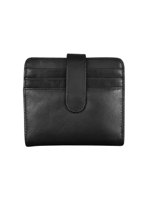 Small Bi-Fold Wallet [Black-7301]