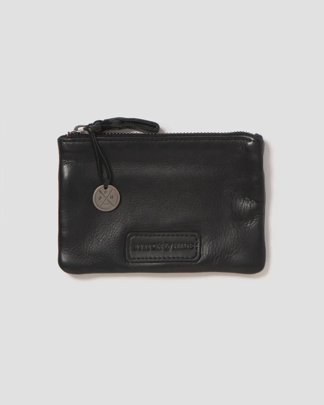 STITCH & HIDE - MELBOURNE POUCH in BLACK