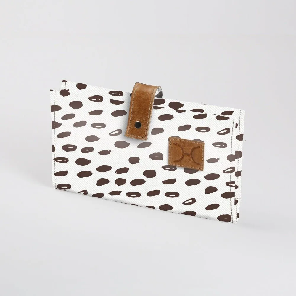 Thandana Laminated Fabric Baby Nappy Wallet