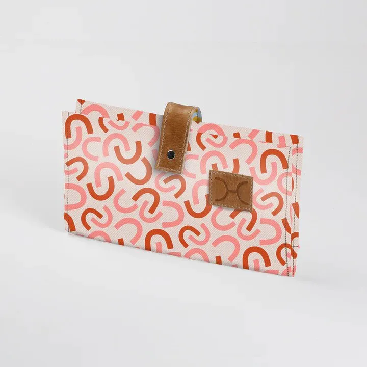 Thandana Laminated Fabric Baby Nappy Wallet