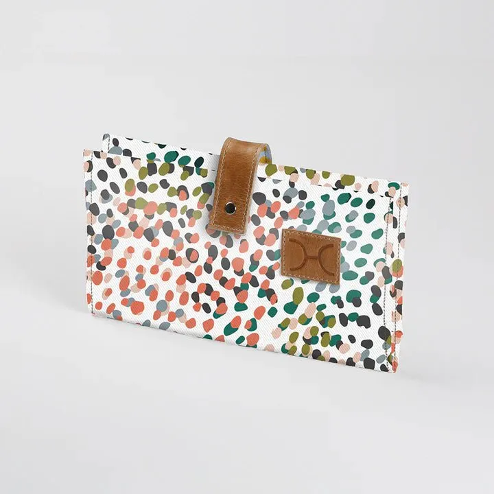 Thandana Laminated Fabric Baby Nappy Wallet