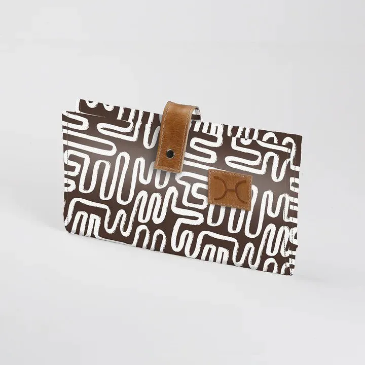 Thandana Laminated Fabric Baby Nappy Wallet
