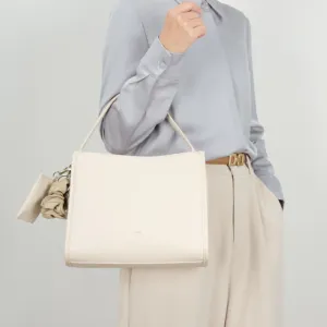 The 'Alice' Top Handle Crossbody #7242-P | Ecru