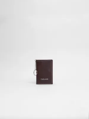 The Lair Claude Chain Wallet Mahogany