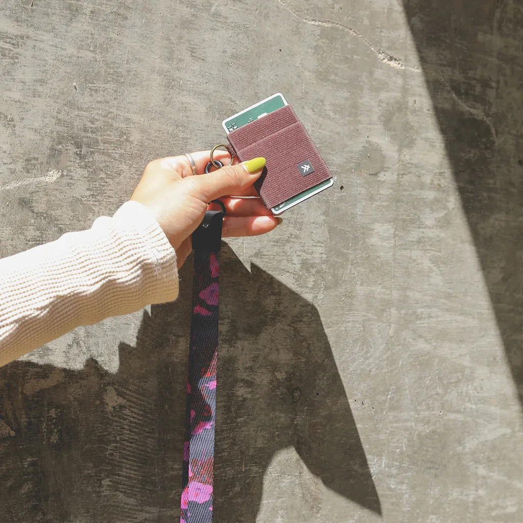 Thread Wallets Chocolate Elastic Wallet