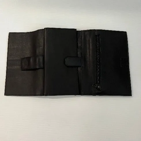 Wallet - Leather wallet with velcro flap