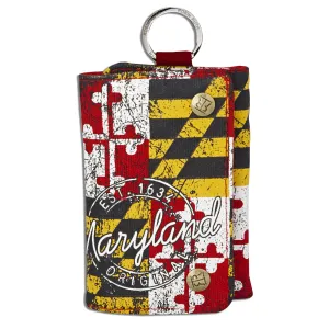 WWMD01 Robin Ruth Wallet Maryland Flag RED
